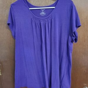 George Embellished Plus Size T-Shirt 2X